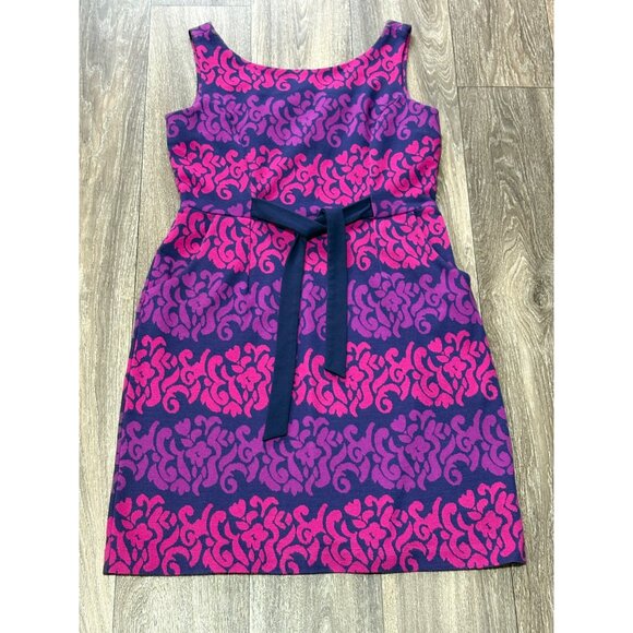 Lilly Pulitzer Pink and Purple Midi Dress - Picture 2 of 8
